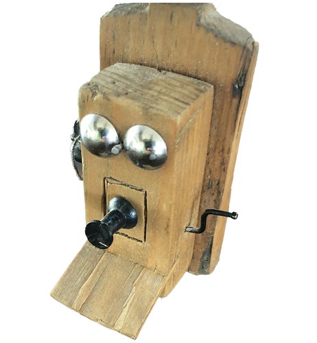 Telefono parete legno - da, in