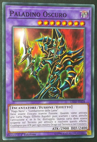 Paladino oscuro edizione in - 1^,