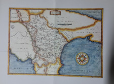 Antiche mappe Italiane stampa