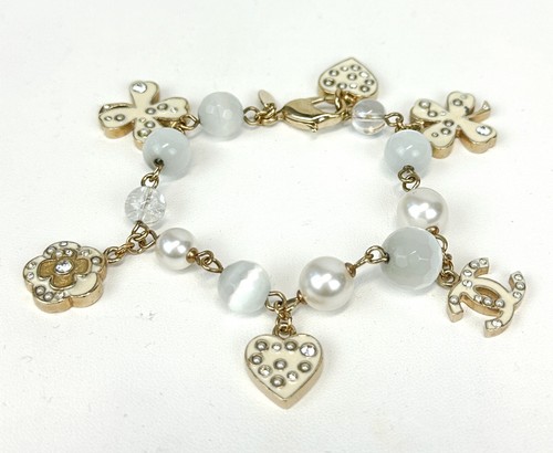 Chanel bracciale charm - bracciale, oro
