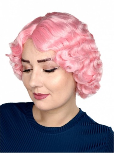 Parrucca capelli corti mento