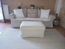 Divano 3 Posti Ektorp Con Pouf Contenitore