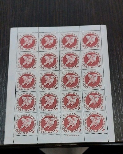 Francobolli foglio olimpiadi - francobolli,