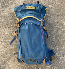 Zaino vintage Karrimor Cougar KS-100e blu zaino anni 70 80 passeggio escursionismo