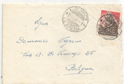 Lerici 1956 lire 25 - lerici, 23.2.1956