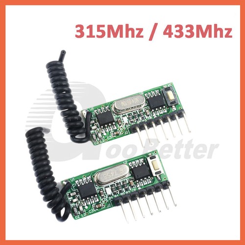 315 mhz 433 - 315,