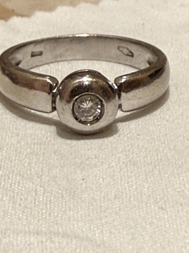 Anello oro bianco kt - anello,