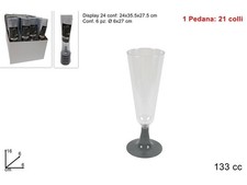 Set 6 Calici Flut Monouso in