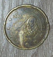 Münze 20 Cent 1999