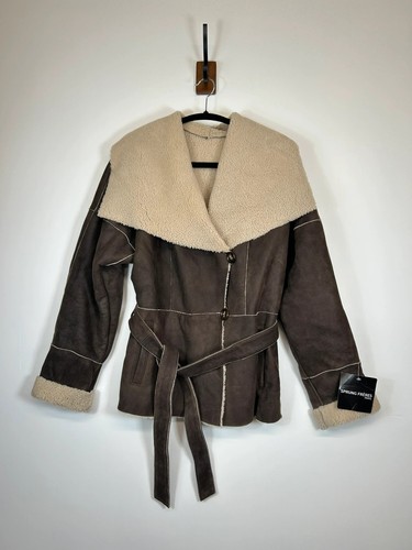 Giacca montone marrone - giacca,
