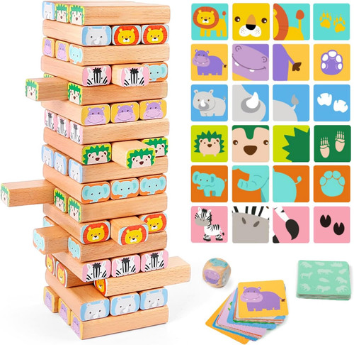 Gioco costruzioni legno con - gioco,