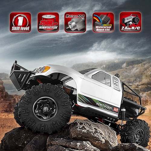 Remo rock crawler 4wd - rc,