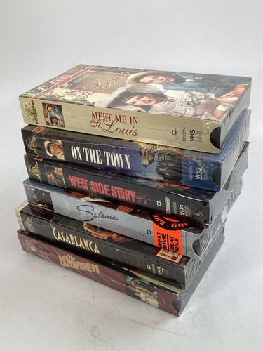 Sealed vhs movies classics - 6,