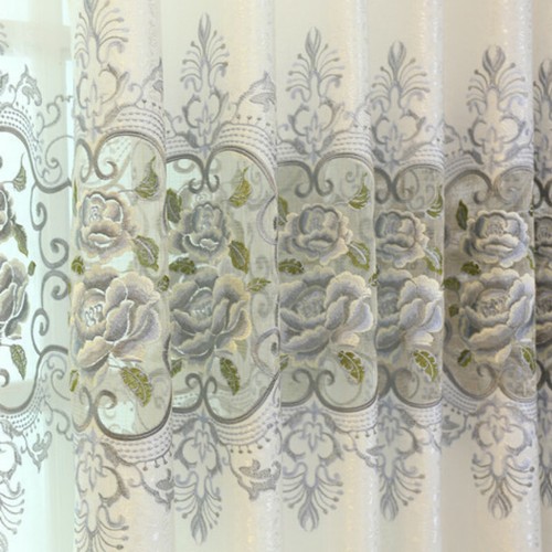 Luxe broderie floral tissu - luxe,