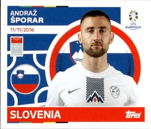 Figurina euro 2024 topps - figurina,