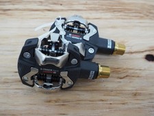 Pedali Mountain Bike Look X-Track Race Carbon Ti Nero/Oro senza tacchetti 