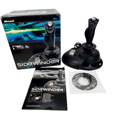 Microsoft Sidewinder Precision 2 Joystick PC Controller con scatola originale manuale