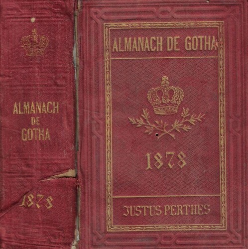 Almanach gotha 1878 - , de