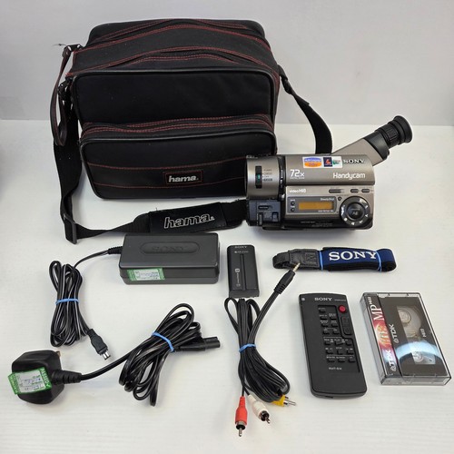 Videocamera sony ccd tr713e - videocamera,