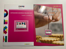 2012 2015 Folder Filatelici Expo Esposizione Universale Milano