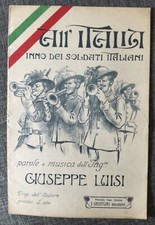 Spartito musicale fascismo - spartito,