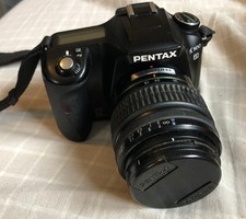 Pentax K100D Camera with lens