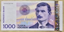 NORVEGIA 1000 corone Tusen