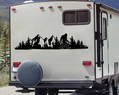Bigfoot mountain scene v17 - mountain,