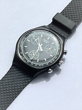 SWATCH 1991 CHRONO BLACK