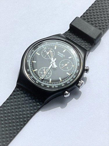 Swatch 1991 chrono black - swatch,