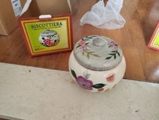 Biscottiera in ceramica