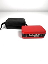 VOXSON TANGA VERDE FM CON CUSTODIA AUTORADIO AUTO VINTAGE - Rosso