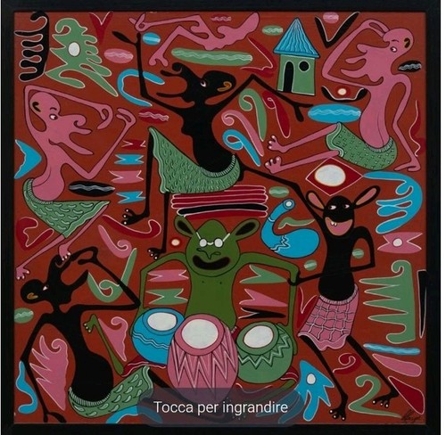 George lilanga african art - lilanga,