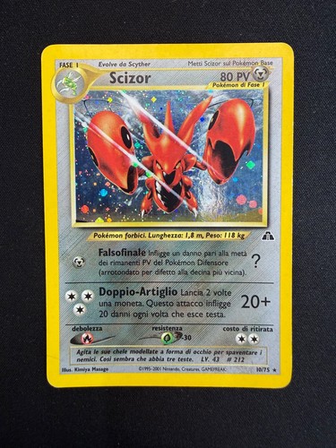 Pokemon scizor neo - scizor, 10/75