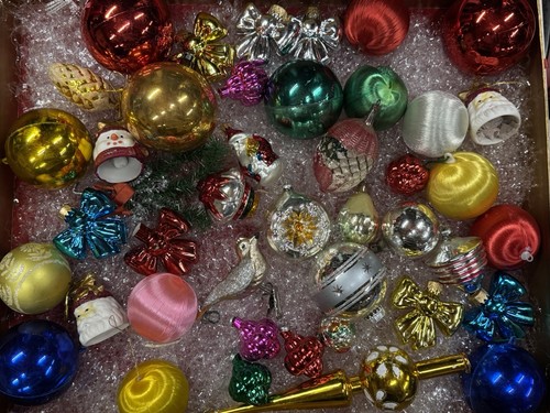 Lotto palline vetro - lotto, natale