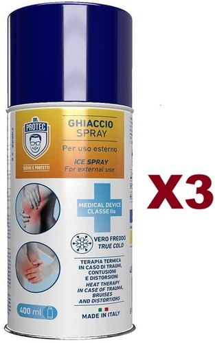 Protec ghiaccio spray - ghiaccio,