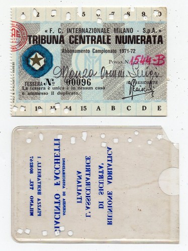 Tessera abbonamento stagione - abbonamento,