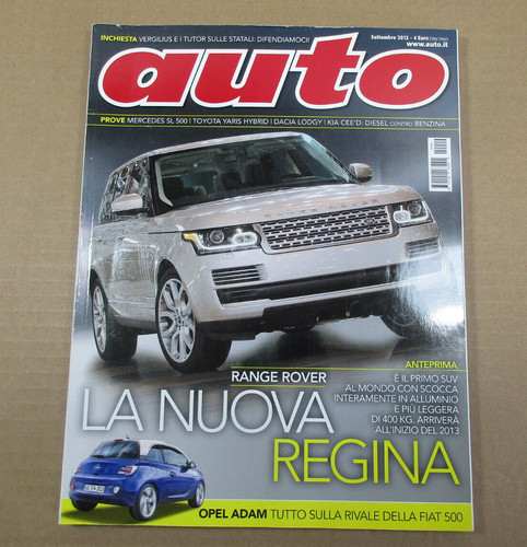 Rivista auto settembre 2012 - settembre,