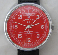 OROLOGIO RUSSO SOVIETICO RAKETA 24 ORE JUNKERS 87 FUNZIONANTE CARICA A MANO