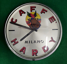 OROLOGIO PARETE PUBBLICITARIO VINTAGE CAFFE' HARDY RECLAME DESIGN INDUSTRIAL  ?