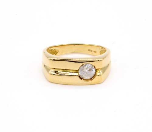 Anello uomo oro giallo - da,