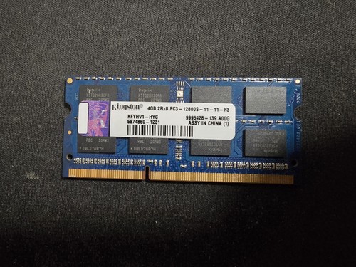 Kingston 4gb ddr3 1600mhz - kingston,