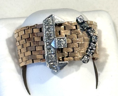 Anello fibbia cintura vintage - fibbia,