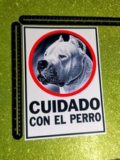 Cuidado con perro attenti - con,