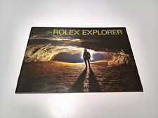 ULTRA RARE ROLEX BOOKLET EXPLORER 14270/16570/114270 DIFFERENT LANGUAGES/YEARS