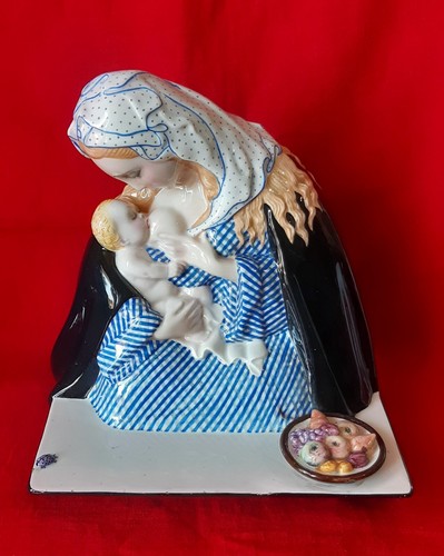 Statua porcellana lenci sandro - lenci,