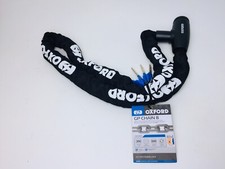 CATENA ANTIFURTO MOTO IN ACCIAIO ULTRA RESISTENTE 120 CM CON RETE ANTI GRAFFIO 