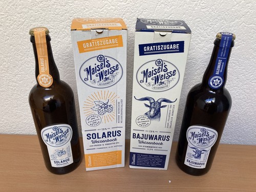 Bottiglie bianche bajuwarus - bottiglie,