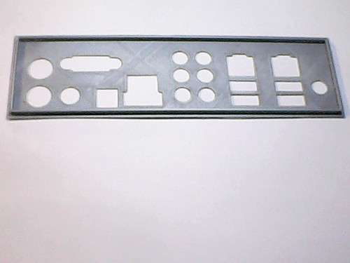 Shield plaque arriere en - i/o,