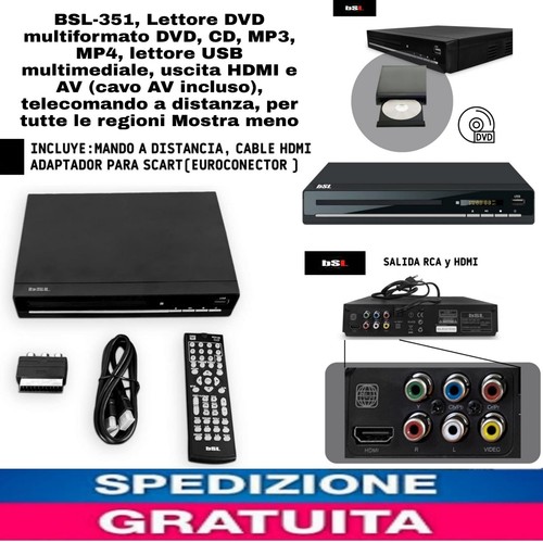 Lettore dvd multiformato - lettore,